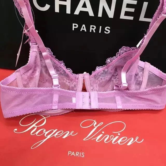 Desire  Women  Floral lace Bra and Panty Set Unlined Sexy Soft Everyday Bra ❤️