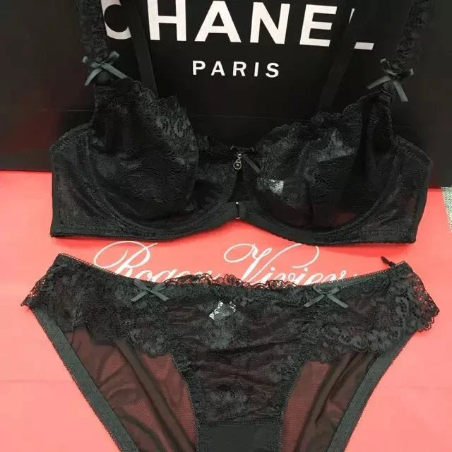 Desire  Women  Floral lace Bra and Panty Set Unlined Sexy Soft Everyday Bra ❤️