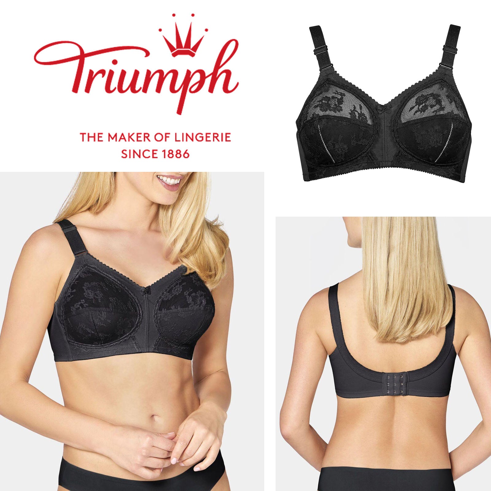 ✨Pack of 2✨ Triumph Doreen world leading bra (65%off Free Shipping)❤️