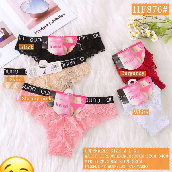 Desire Secret love Soft net panties (pack of 3)