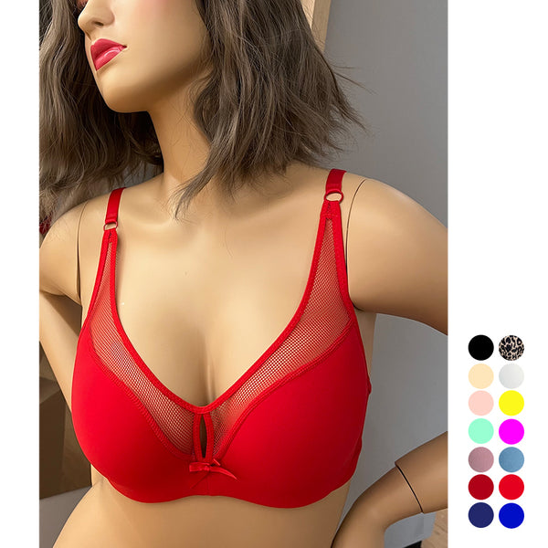 ✨Desire## Elegant Mesh Comfort Padded Bra❣️