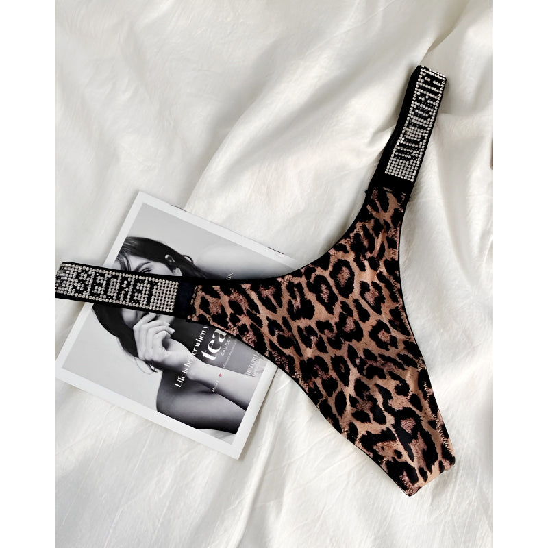 ✨ Desire # Victoria secret #Stylish Lace Leopard Print Push-Up Bra and Panty Set – Luxury Lingerie for Confident Style and Comfortable Wear✨❤️