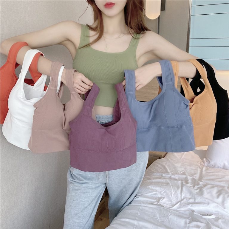 ✨Desire ## Women Wireless Sexy Push Up Sports Stylish Tank Top Bralette❣️❣️