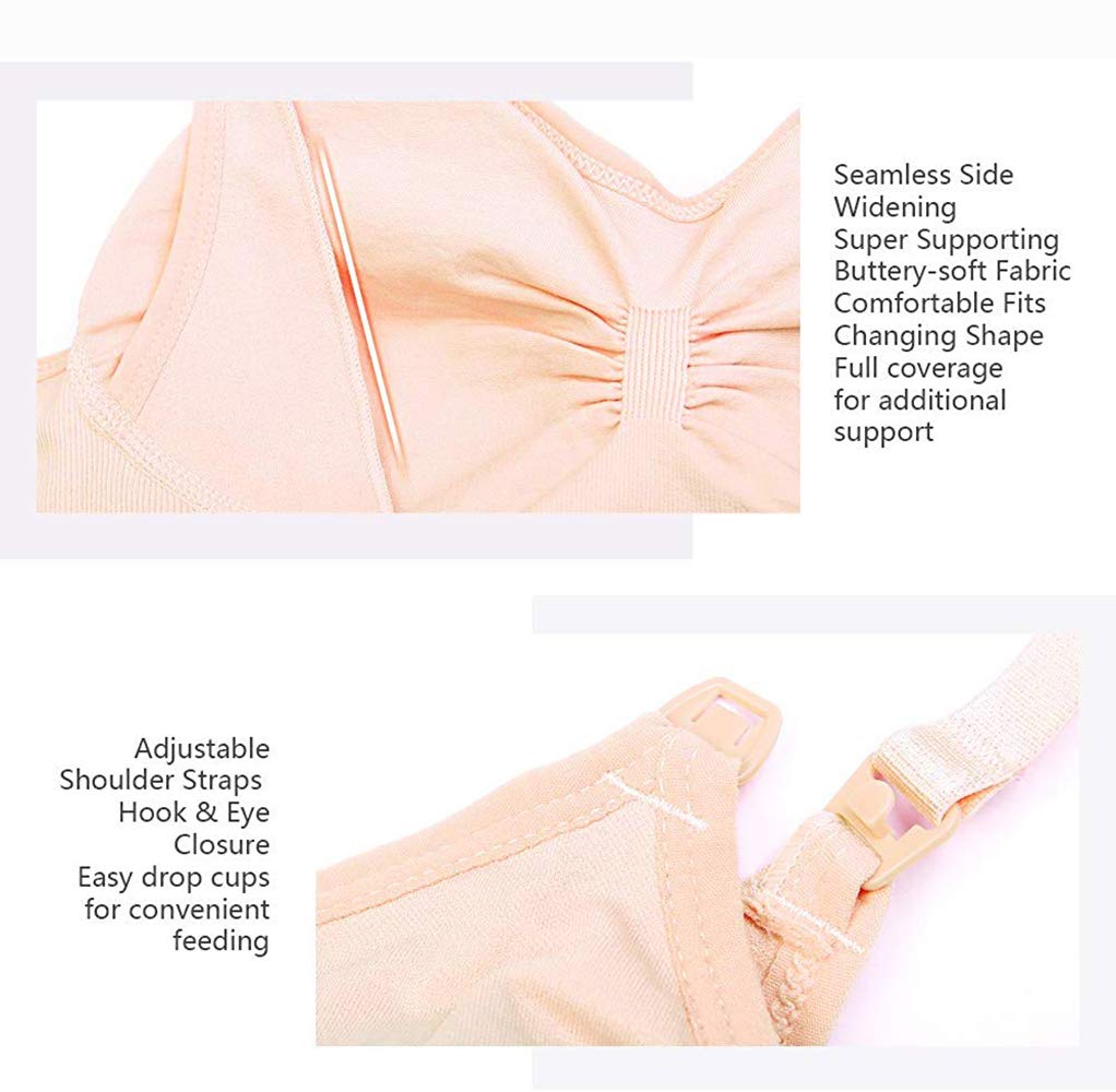 Desire wingslove women's nursing wirefree full coverage bra ❤️