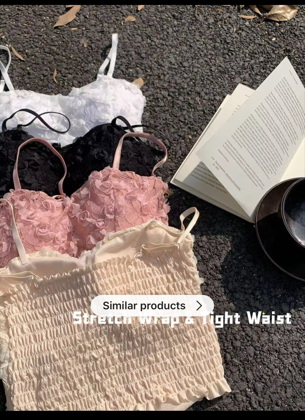 Desire New arrival Floral Tank Top lightly paded ❣️