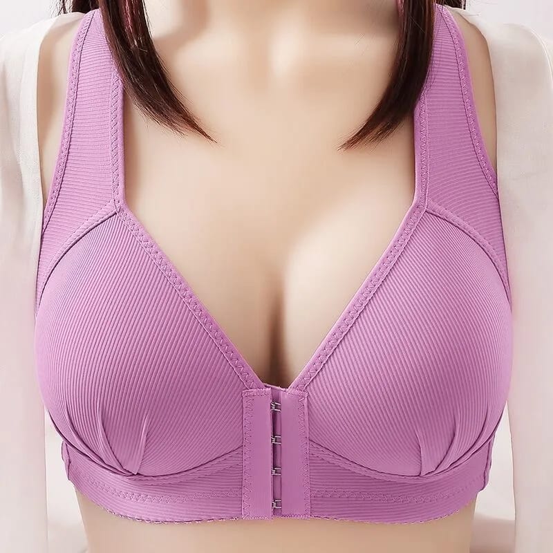 Desire Premium Quality lightly paded wide strap Front huks open bra❤️