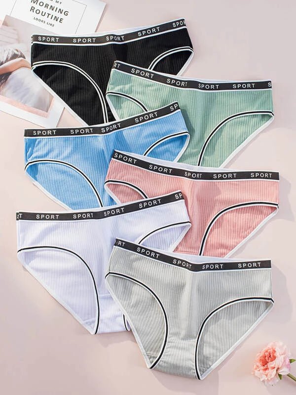 Desire Sport cotton panties ( pack of 6)