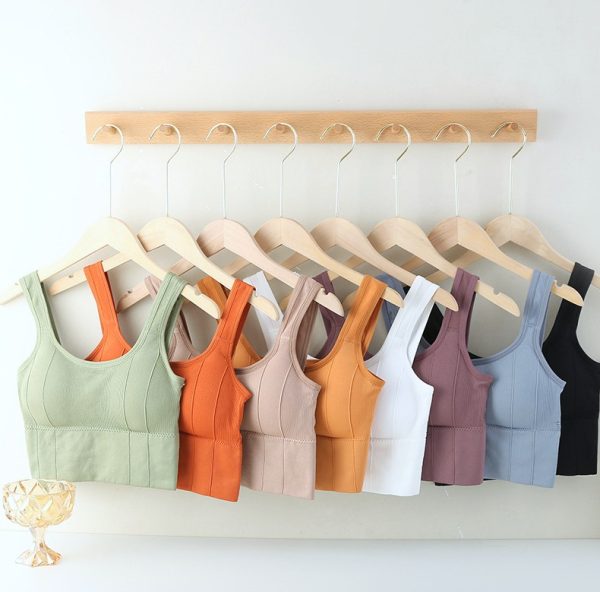 ✨Desire ## Women Wireless Sexy Push Up Sports Stylish Tank Top Bralette❣️❣️