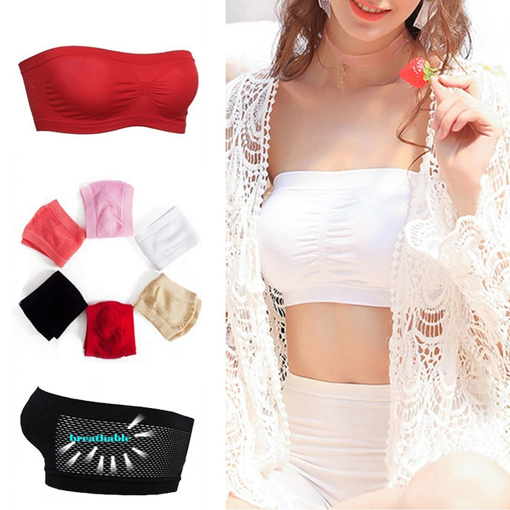 ✨Desire # PACK OF 3 Girls seamless bra strapless wireless sports bra teenager undershirt wireless✨❣️