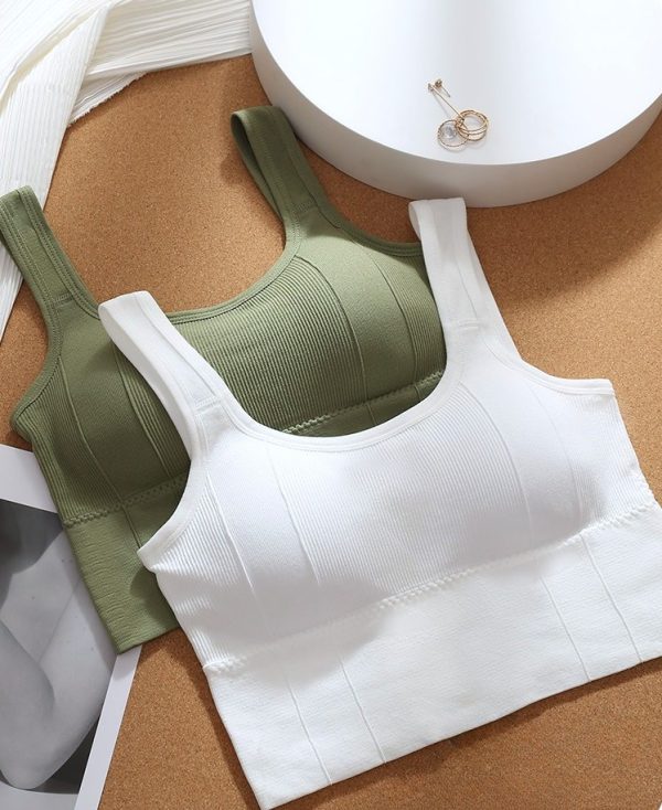 ✨Desire ## Women Wireless Sexy Push Up Sports Stylish Tank Top Bralette❣️❣️